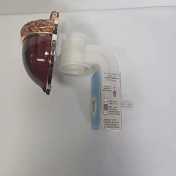 Bath & Body Works Fiber Optic Acorn Nightlight Wallflowers Fragrance Plug - Picture 4 of 5